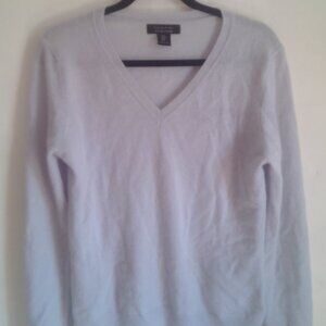 Tahari Womens Cashmere 2 ply sweater Size M